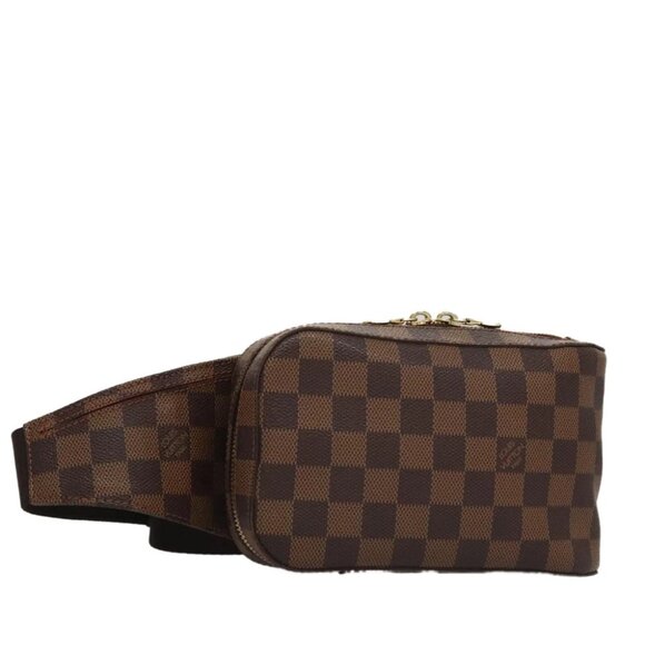 LOUIS VUITTON Damier Ebene Geronimos Shoulder Bag N51994 LV Auth 102886 - Picture 1 of 15
